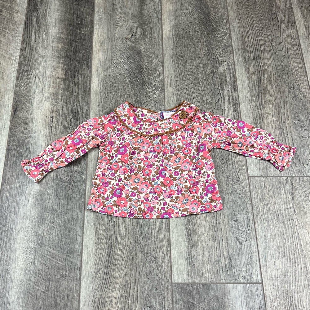 OshKosh B’gosh Pink Floral Blouse